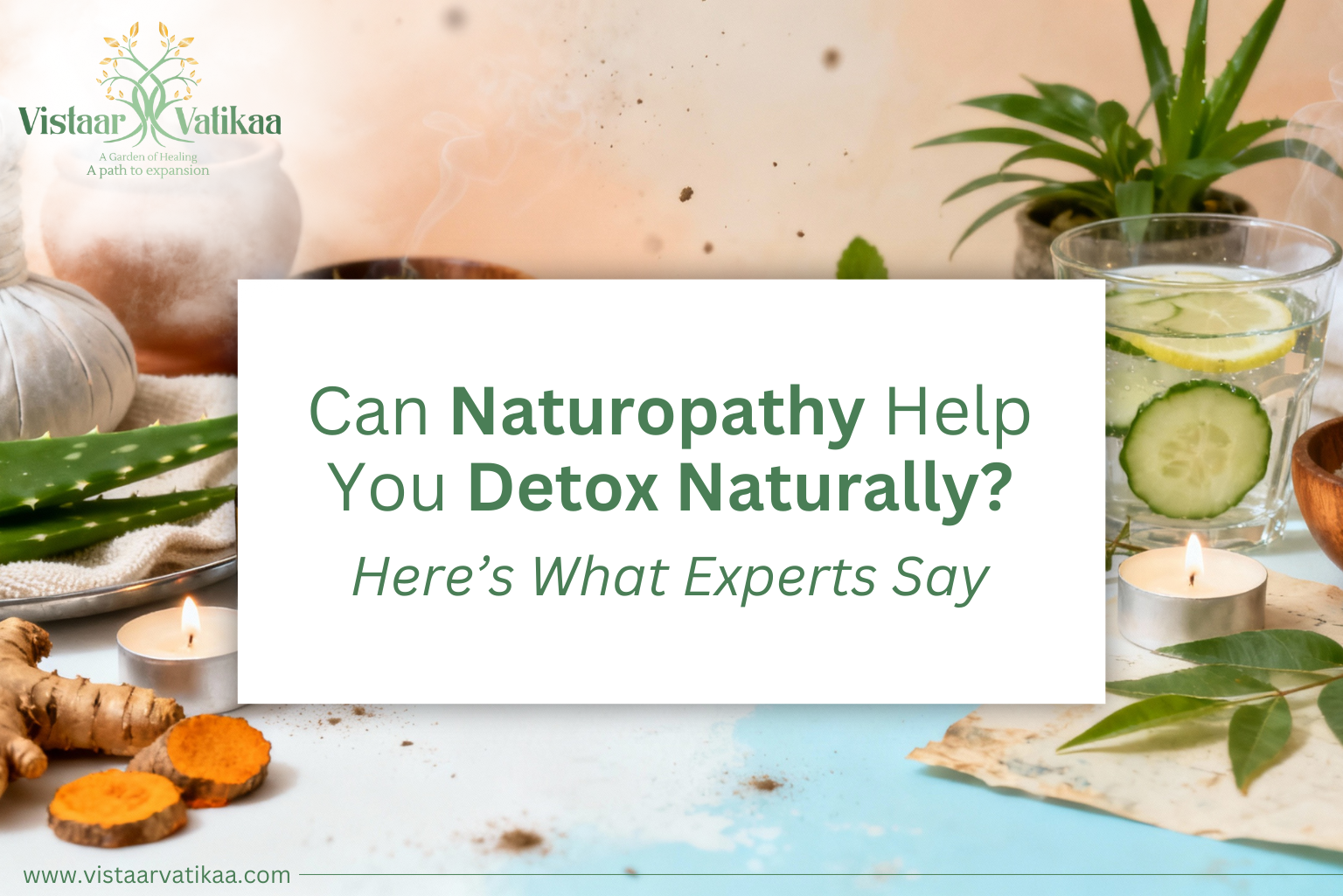 Naturopathy detox therapy for natural balance and wellness