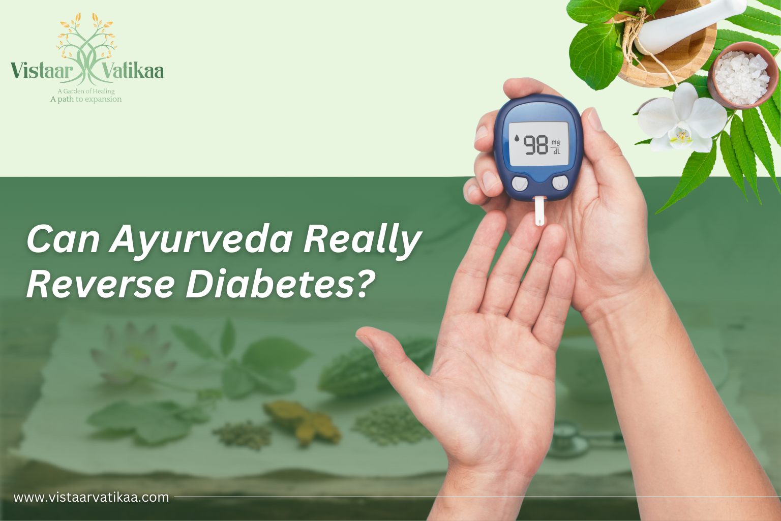 Ayurvedic treatment for diabetes for natural blood sugar control