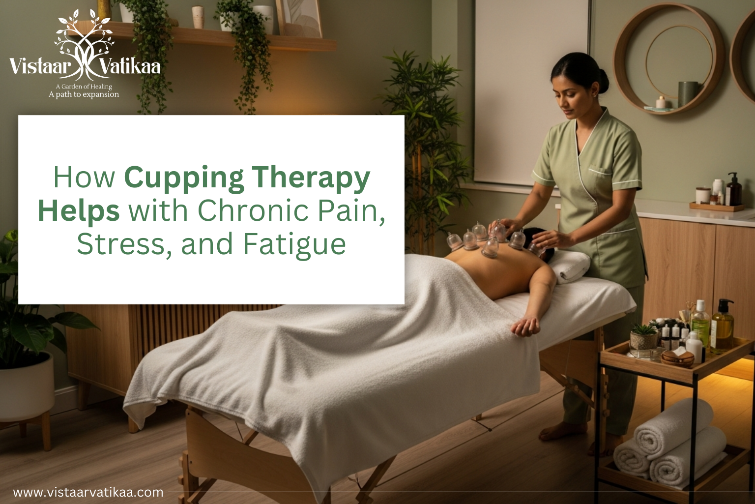 How Cupping Therapy Helps with Chronic Pain, Stress, and Fatigue